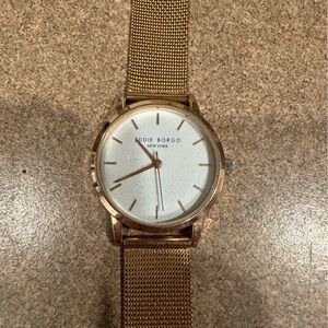 Rose Gold Mesh Watch Eddie borgo